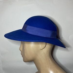 2 for 1 Blue vintage style hats